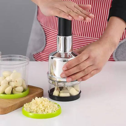 Stainless Steel Garlic Crusher Tool